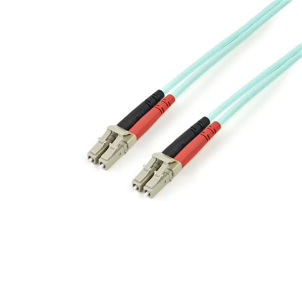 StarTech.com 3m (10ft) LC/UPC to LC/UPC OM3 Multimode Fiber Optic Cabl