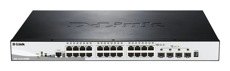 D-Link DGS-1510-28XMP Managed L2/L3 Gigabit Ethernet (10/100/1000) Pow