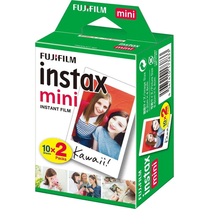 Fujifilm 16567828 Film. 2x10 pages Pack=2 for Fujifilm instax mini
