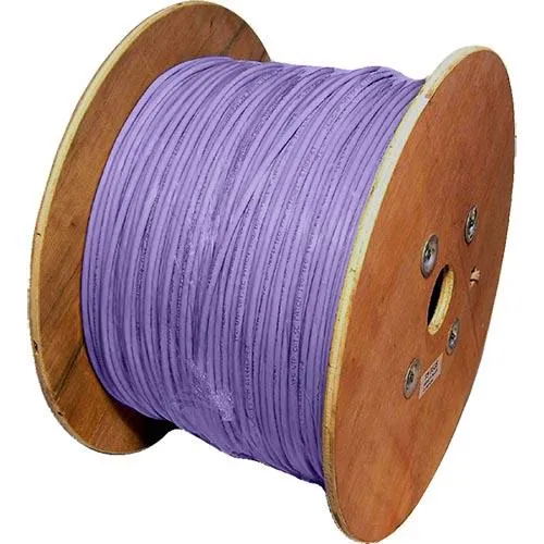 Cablenet Cat5e Violet U/UTP PVC 24AWG Stranded Patch Cable 500m Reel