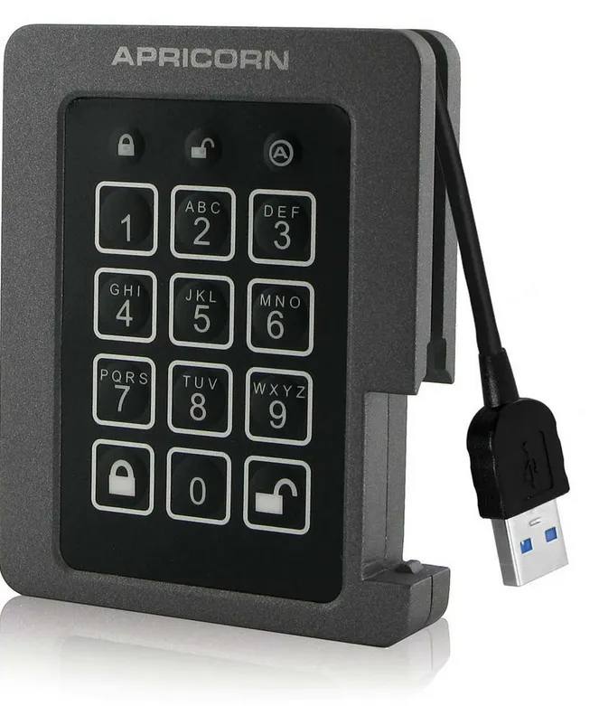 Apricorn Aegis Padlock 120 GB Black. Grey