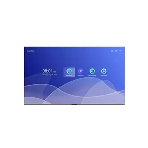 Newline STV+ 55" Digital signage flat panel 139.7 cm (55") LED Wi-Fi 300 cd/m 4K Ultra HD Black Built-in processor Android 24/7
