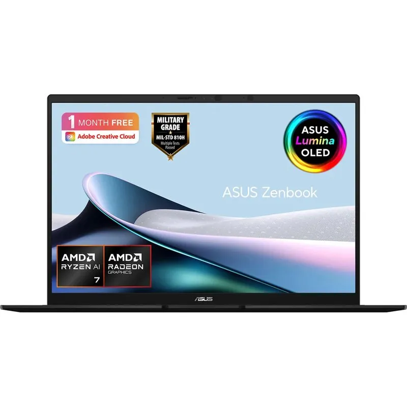 ASUS Zenbook 14 OLED AMD Ryzen AI 7 16GB RAM 1TB SSD 14" Windows 11 Home Laptop