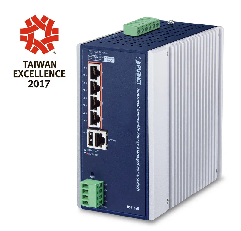 PLANET BSP-360 network switch Managed Gigabit Ethernet (10/100/1000) P