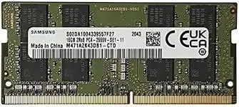 Samsung Samsung 16GB 2666MHz DDR4 non-ECC Unbuff SoDIMM Memory