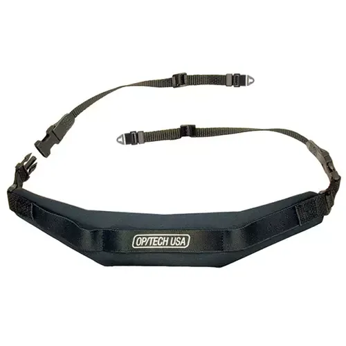 OP/TECH USA 4201012 strap Digital camera Elastane Metal Neoprene Nylon Black