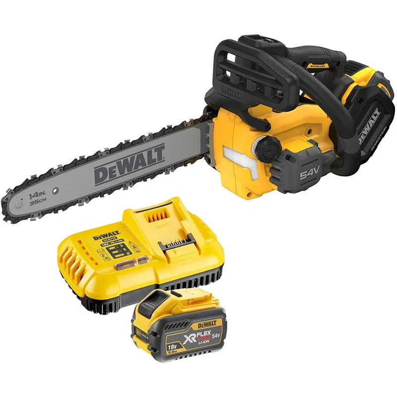 DeWalt DCMCST635 54v XR FlexVolt Cordless Brushless Chainsaw 350mm