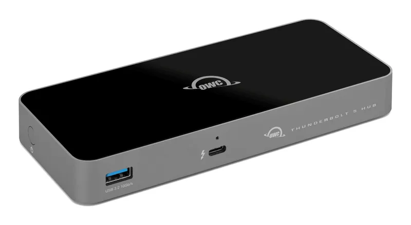 OWC Thunderbolt 5 Hub 120000 Mbit/s Black. Grey