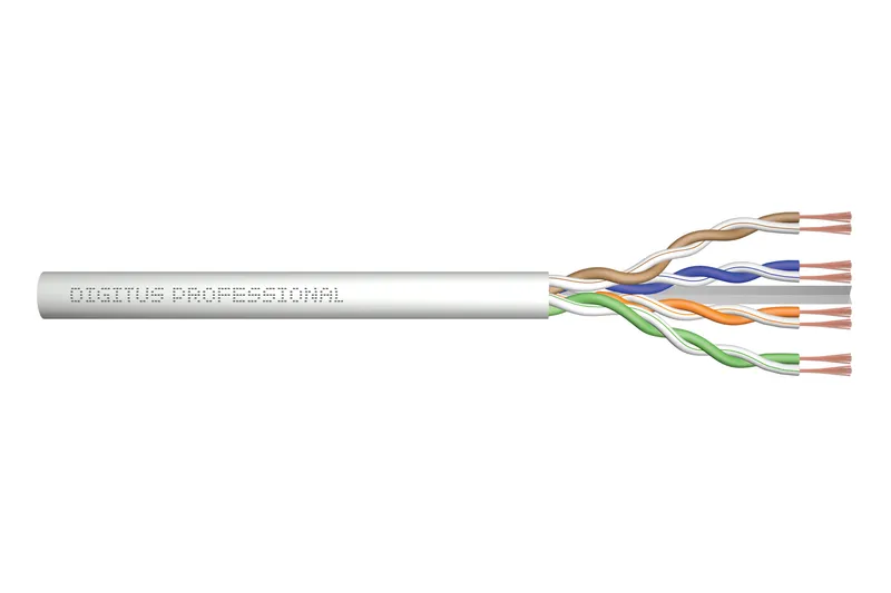 Digitus CAT 6A U/UTP twisted pair patch cord. raw