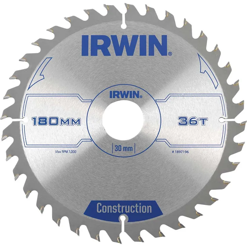 Irwin ATB Construction Circular Saw Blade