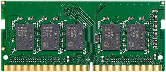 Synology D4ES01-4G memory module 4 GB 1 x 4 GB DDR4 260-pin SO-DIMM EC