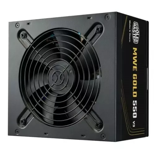 Cooler Master MWE Gold V3 ATX 3.1 Non-Modular power supply unit 550 W 24-pin ATX Black