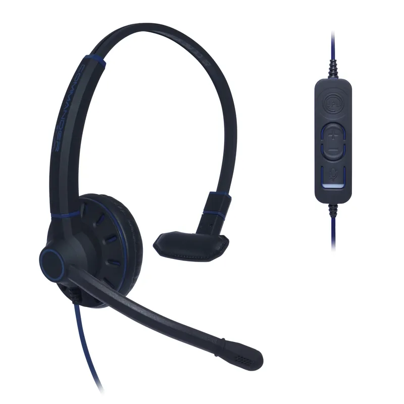 JPL Commander-1 V2 Headset Wired Head-band Office/Call center USB Type