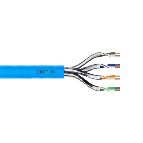 Digitus CAT 6A U/FTP installation cable 100 m simplex Eca