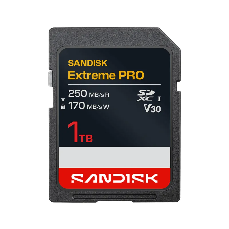 SanDisk Extreme PRO SD UHS-I 1 TB SDXC