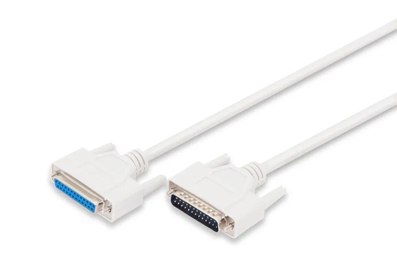 Digitus Datatransfer extension cable. D-Sub25/M - D-Sub25/F
