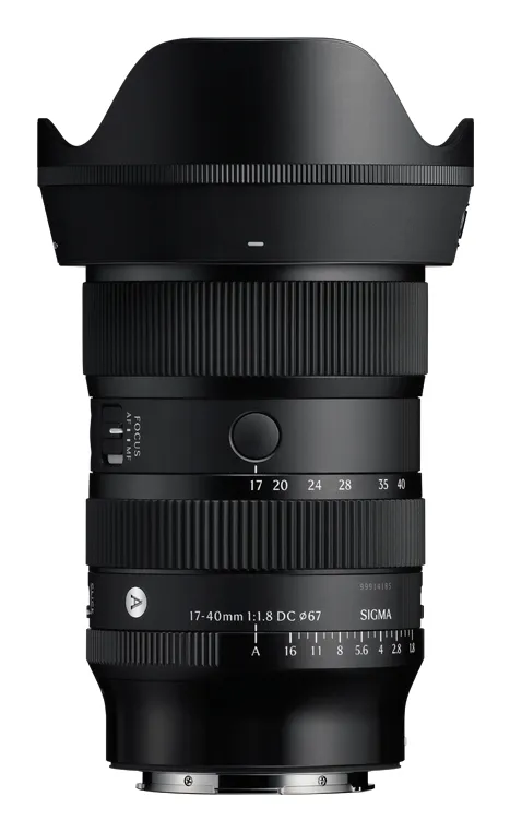 Sigma ART 17-40mm F1.8 DC MILC Full-frame lens Black