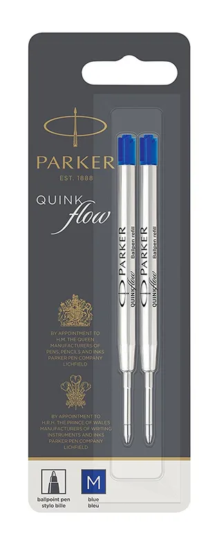 Parker 1950373 pen refill Blue Medium 2 pc(s)
