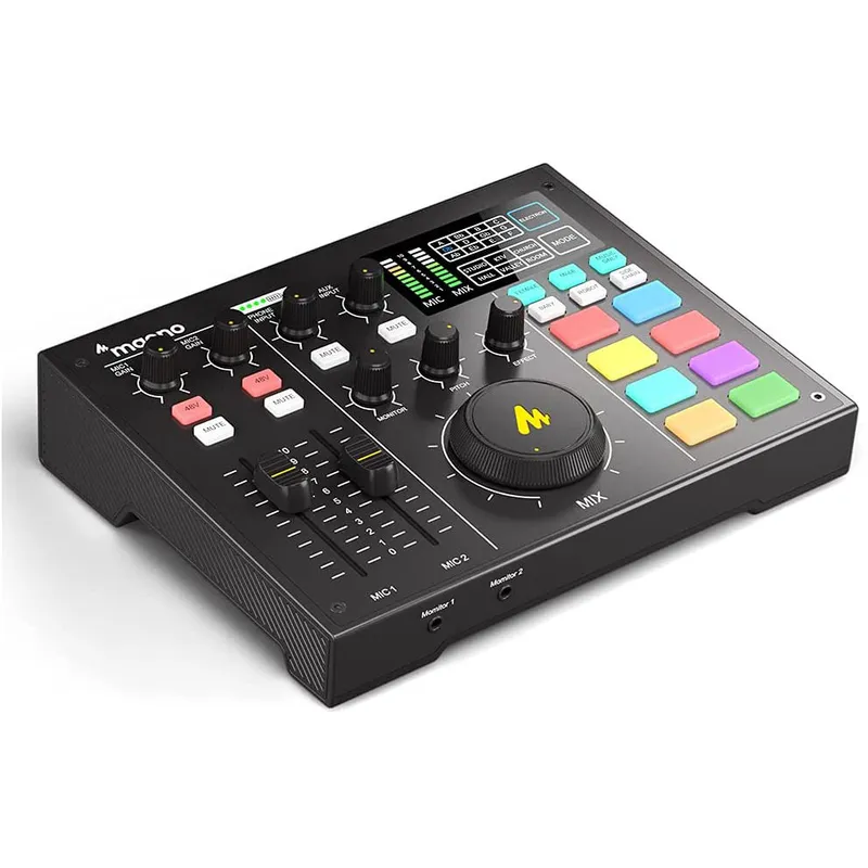 Maono CASTER AU-AM100 Professional Podcast Console XLR and 3.5mm Ports