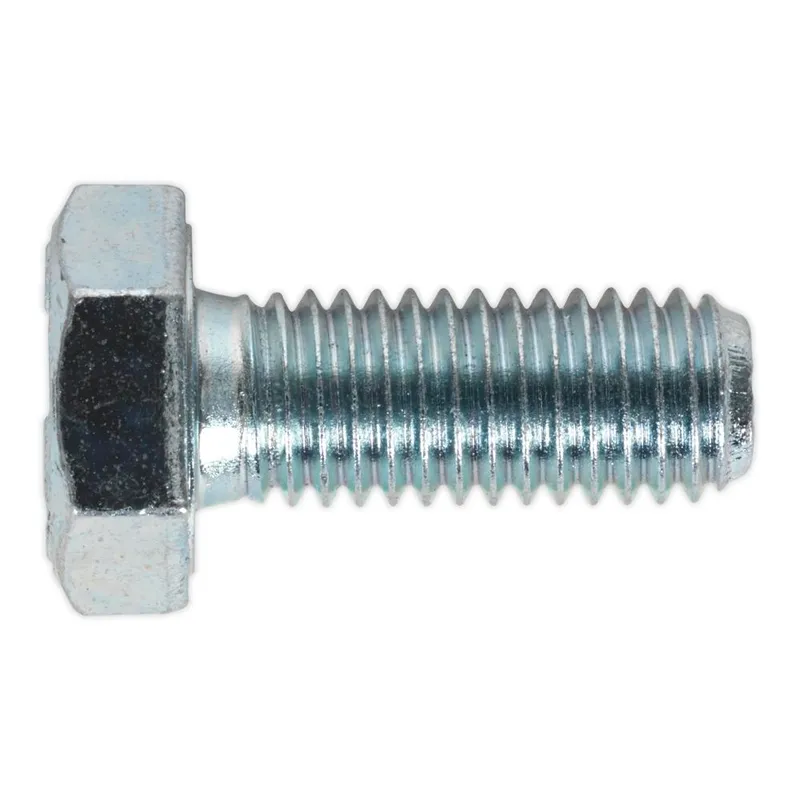 Sealey Zinc Plated 8.8 Steel Din 933 HT Setscrews