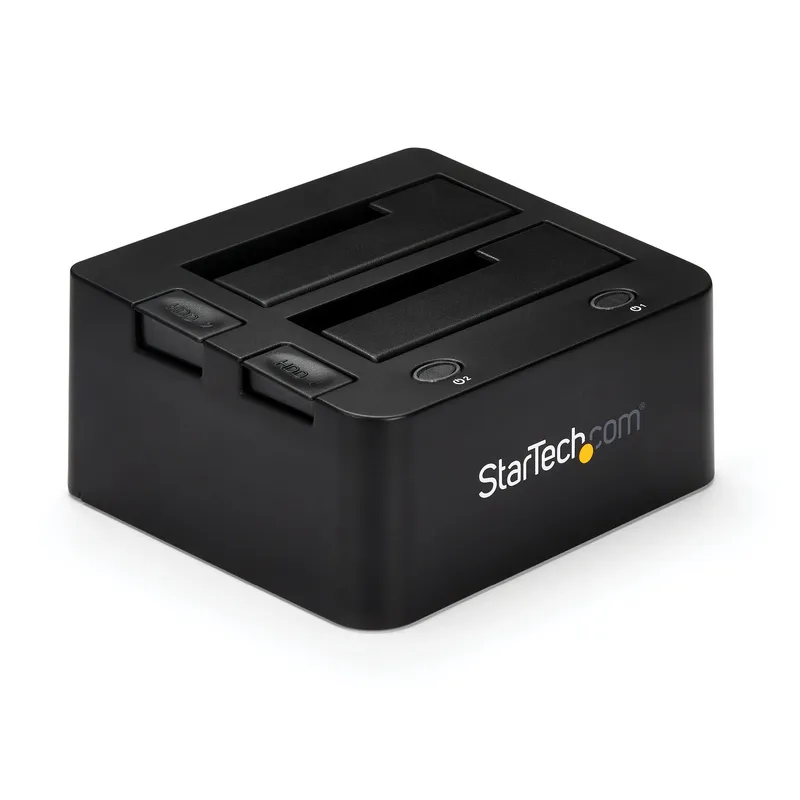 StarTech.com Dual-Bay USB 3.0 to SATA and IDE Hard Drive Docking Stati