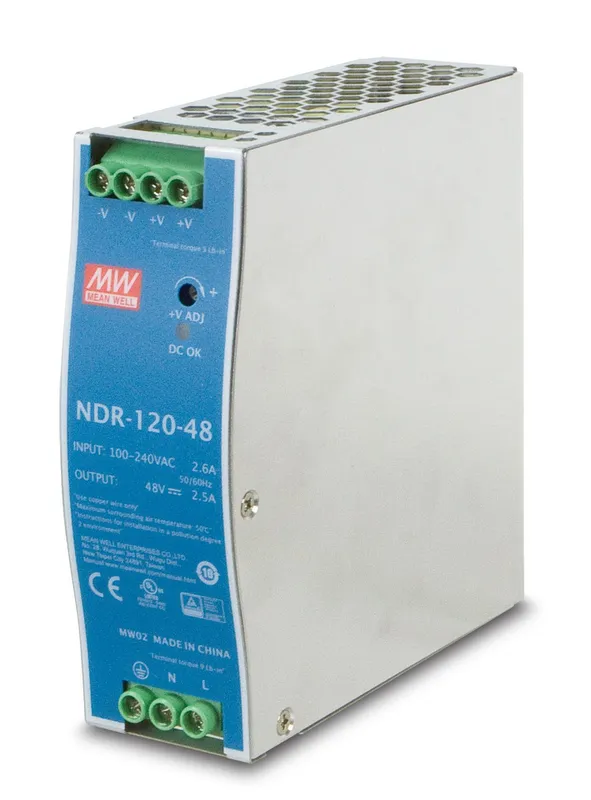 PLANET PWR-120-48 power supply unit 120 W Blue. Grey