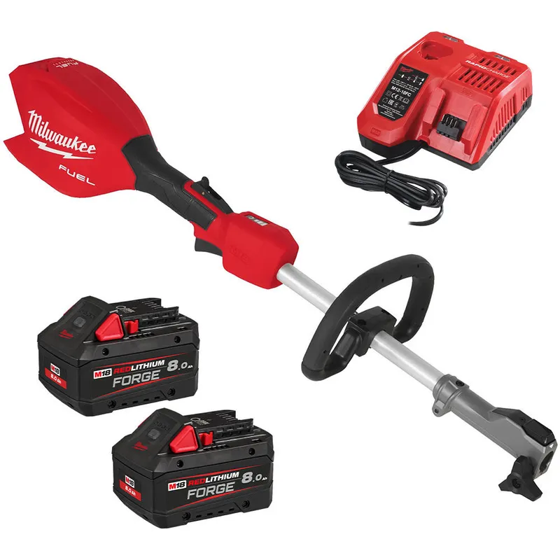 Milwaukee M18 FOPH2 Fuel 18v Cordless Brushless QUIK-LOK Split Shaft Garden Multi Tool