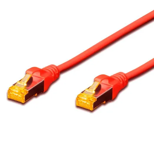 FDL 7M CAT.6a 10Gb S-FTP LSZH PATCH CABLE - RED