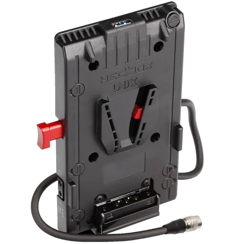 Hedbox UNIX-HY V-Mount Battery Plate with 3x D-Tap 1x USB 1x 50cm 4-pi