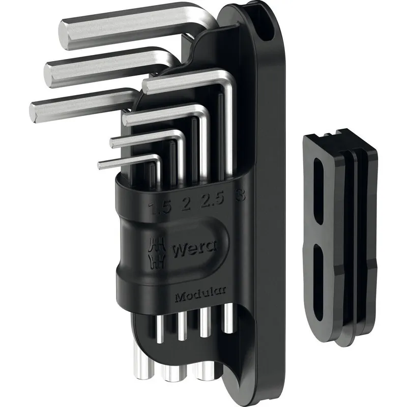 Wera Tool Check 7 Piece Modular Hex Plus 1 L Hexagon Allen Key Set