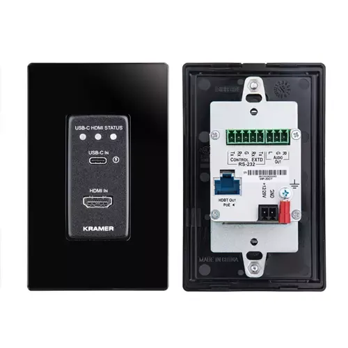 Kramer Electronics WP-20CT-EU-PANEL-SET-80/86(B) Black