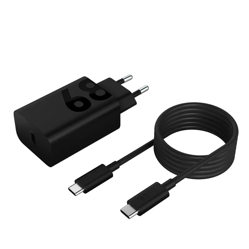 Lenovo 68W USB-C Wall Charger Tablet. Universal Black AC Indoor