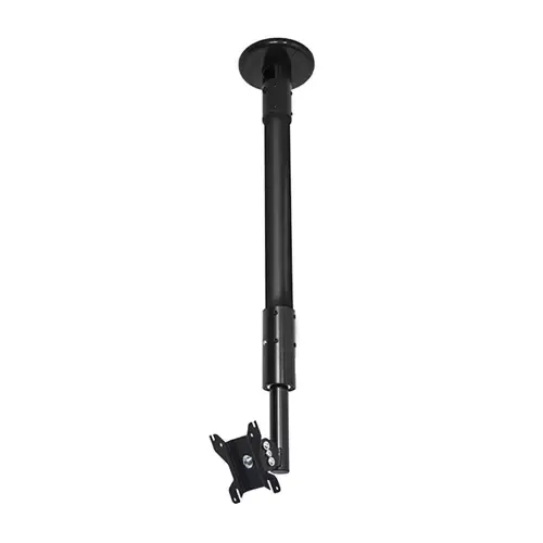 B-Tech Flat Screen Ceiling / Desk Mount with Tilt & Swivel (VESA 100) - 1m 50mm Pole