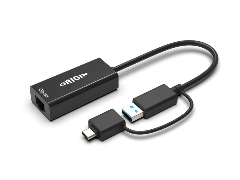 Origin Storage USB3.0 or USB-C (with USB-C male to USB3.0 female adapt