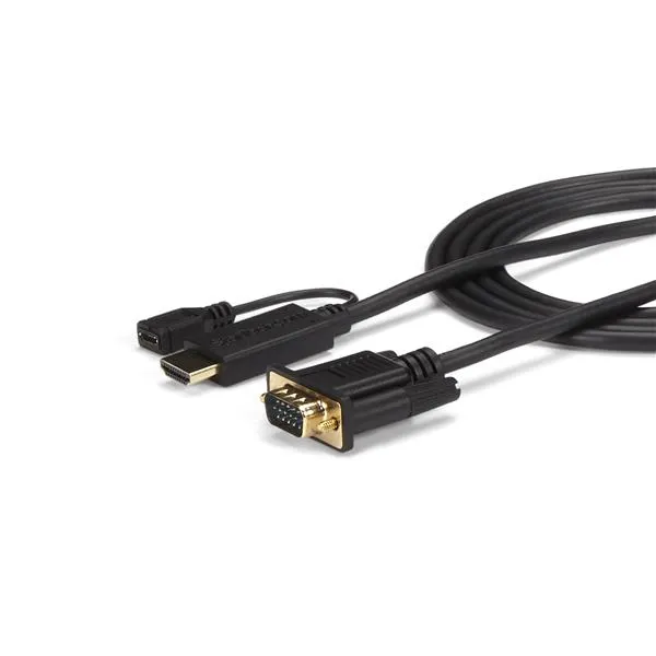 StarTech.com 6 ft HDMI to VGA Active Converter Cable - HDMI to VGA Ada