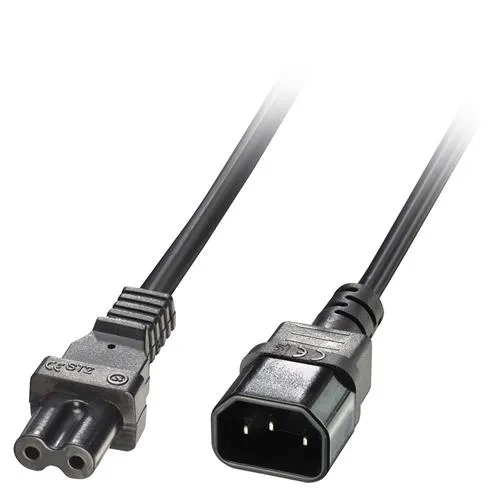 Lindy 2m IEC C14 to IEC C7 (Figure 8) Power Cable