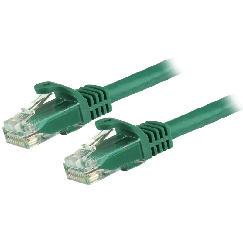 StarTech.com 15m CAT6 Ethernet Cable - Green CAT 6 Gigabit Ethernet Wi