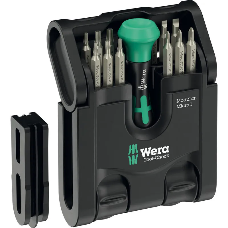 Wera Tool Check 21 Piece Modular Micro Screwdriver Set