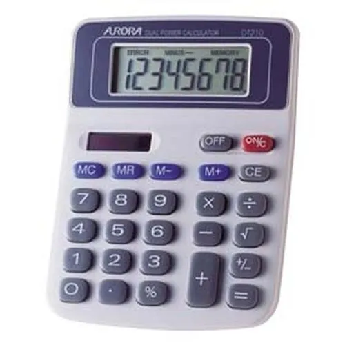 Aurora DT210 calculator Desktop Basic Grey
