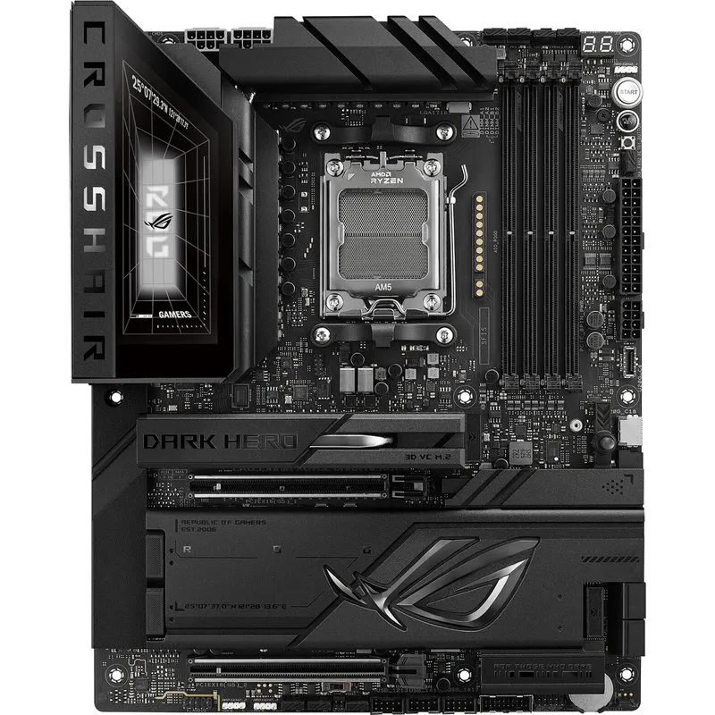 Refurbished - ASUS ROG CROSSHAIR X870E DARK HERO AMD X870E ATX Socket AM5 Motherboard
