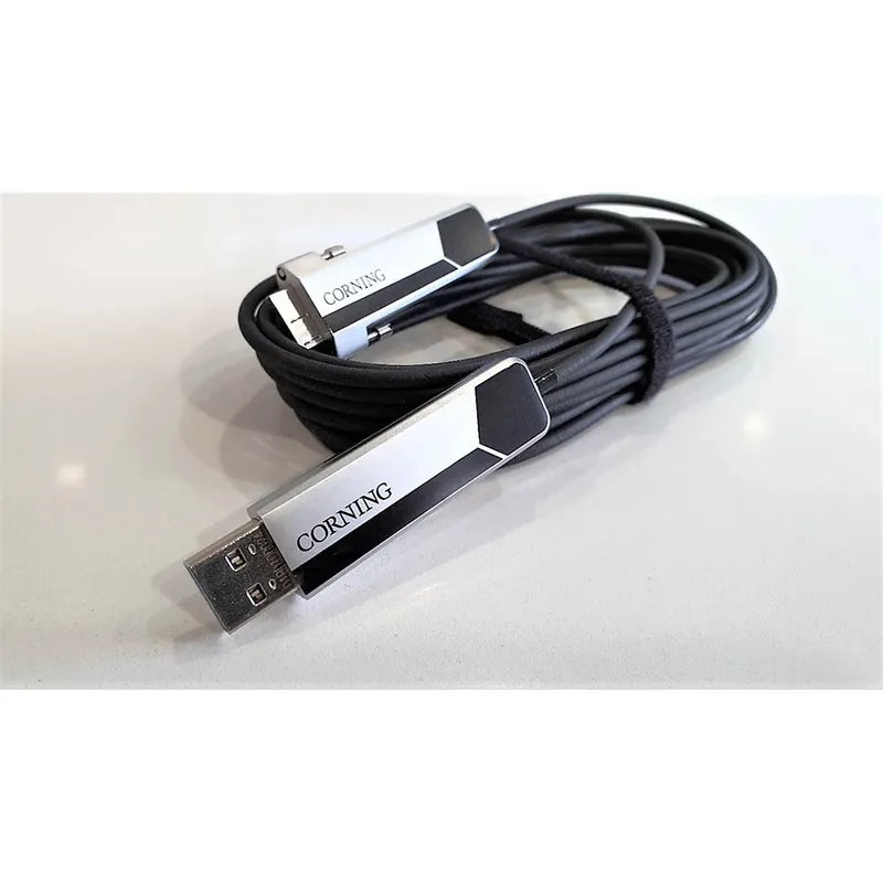 Corning USB3 Industrial Cable Type-A to Locking Micro-B 20m