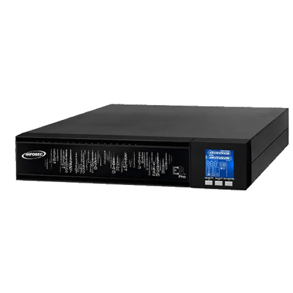 Infosec E3 Pro 2000 RT uninterruptible power supply (UPS) Double-conve