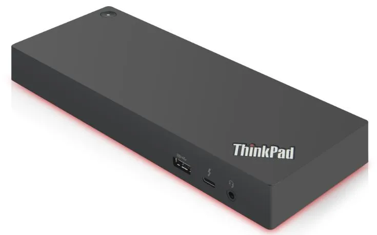 Lenovo 40AN0135EU laptop dock/port replicator Wired Thunderbolt 3 Blac