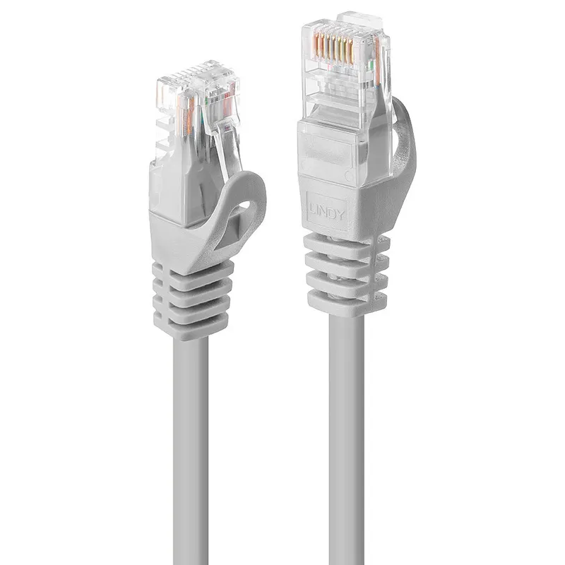 Lindy 15m Cat.5e U/UTP Cable. Grey