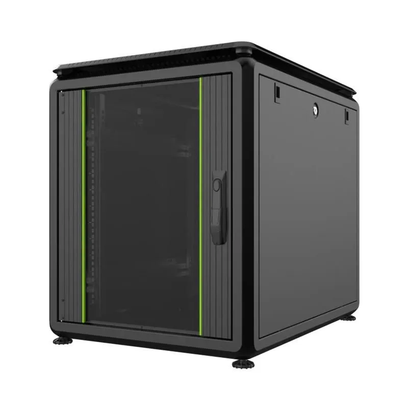 Lanview RDL12U61BL rack cabinet 12U Freestanding rack Black