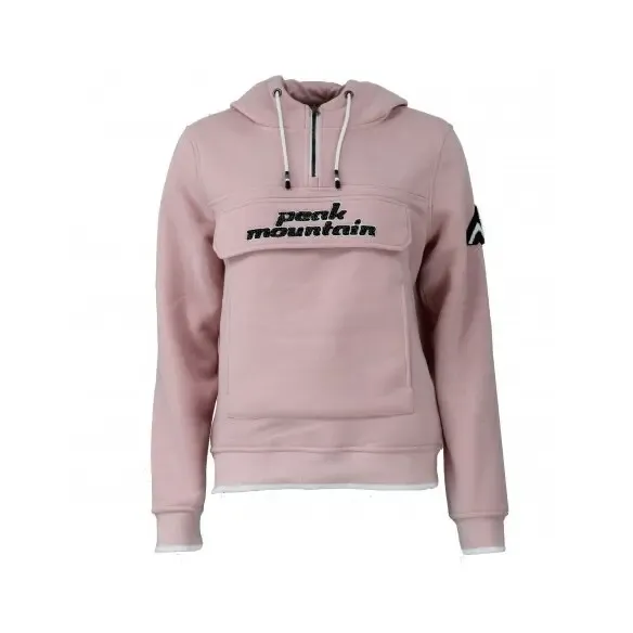 Women's fleece hoodie Peak Mountain Aflow