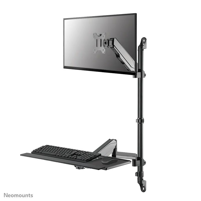 Neomounts WL90-325BL1 Sit-stand workstation wall 17-32" - gas spr