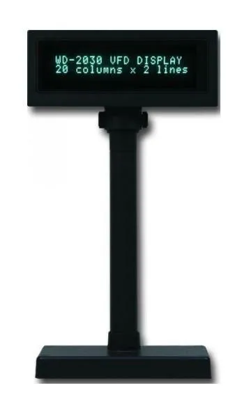 Capture WD-2312000021 customer display USB 2.0 Black