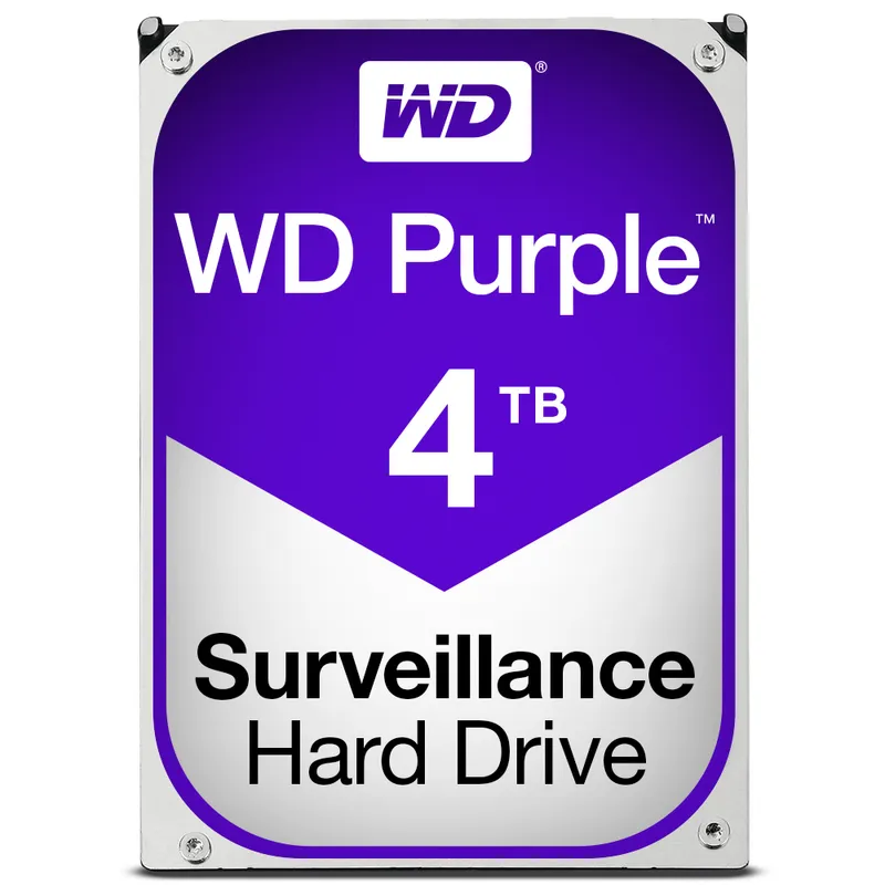 Western Digital Purple internal hard drive 4 TB 5400 RPM 64 MB 3.5&quo