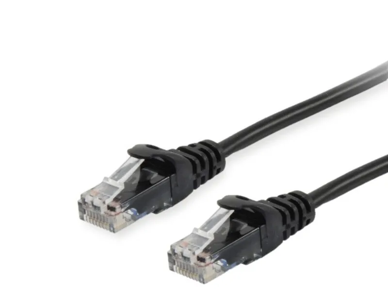 Equip Cat.6 U/UTP Patch Cable. 1.5m. Black